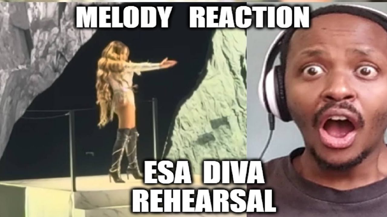 🇪🇸 Melody - Esa diva Rehearsal - Spain 🇪🇸- Eurovision Song Contest 2025 Basel REACTION