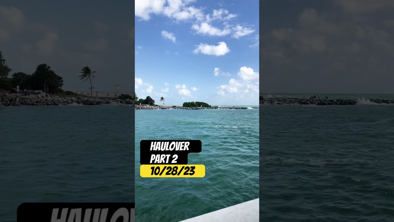 Haulover Inlet #florida #boat #vlog