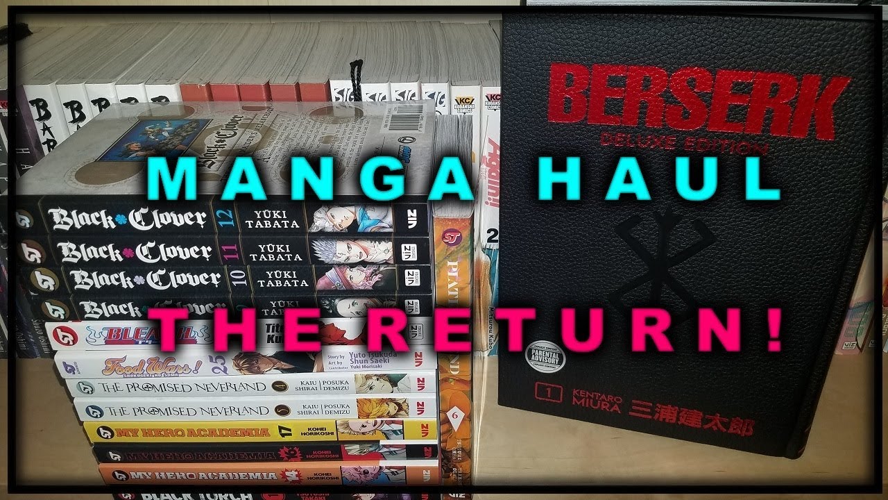 Manga Haul | August to March | The Return! | InsidiousSwede