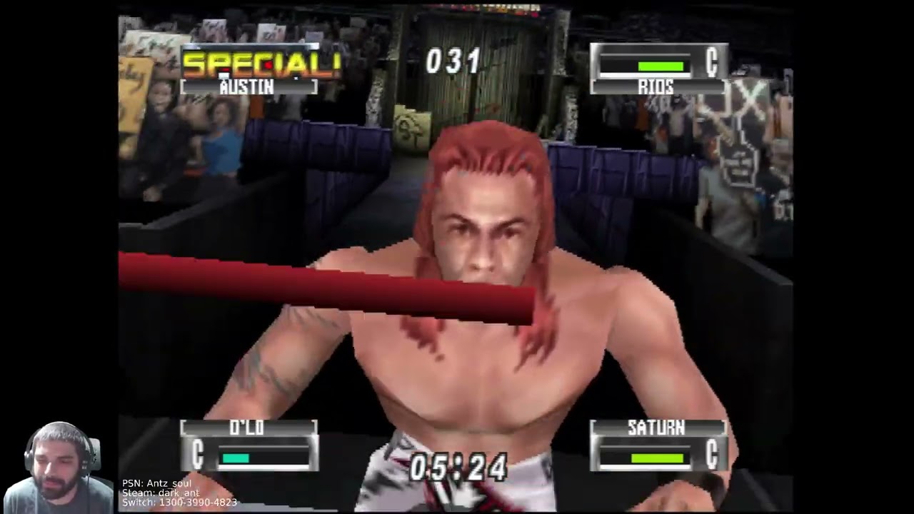 WWF No Mercy on Analogue 3D (Overclocked)