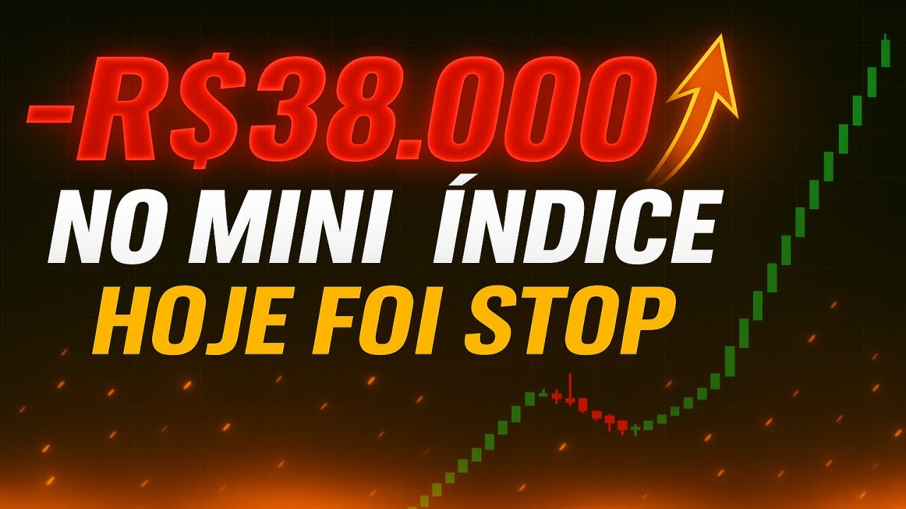 🚨 HOJE FOI STOP DE -R$38.000 no MINI &Iacute;NDICE! O MERCADO PESOU FORTE 😱 11-11-2025
