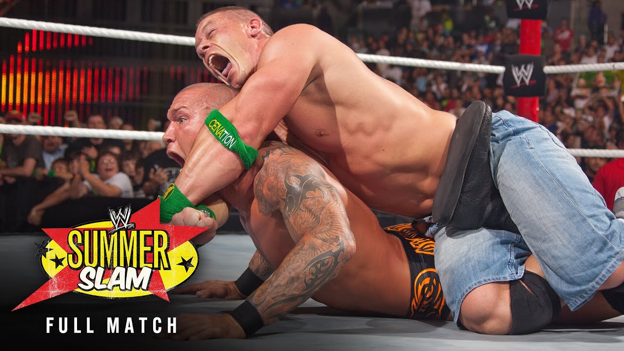 ПОЛНЫЙ МАТЧ: Рэнди Ортон против Джона Сины — Матч за титул WWE: SummerSlam 2009