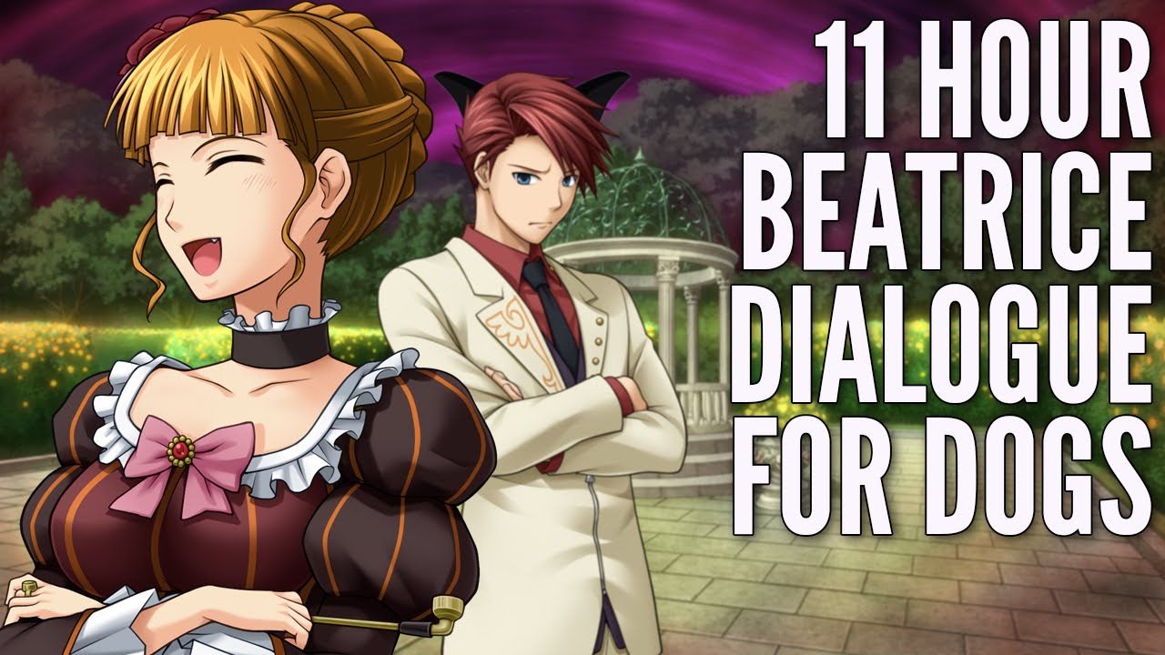 Umineko - Beatrice talks to dogs for 11 hours