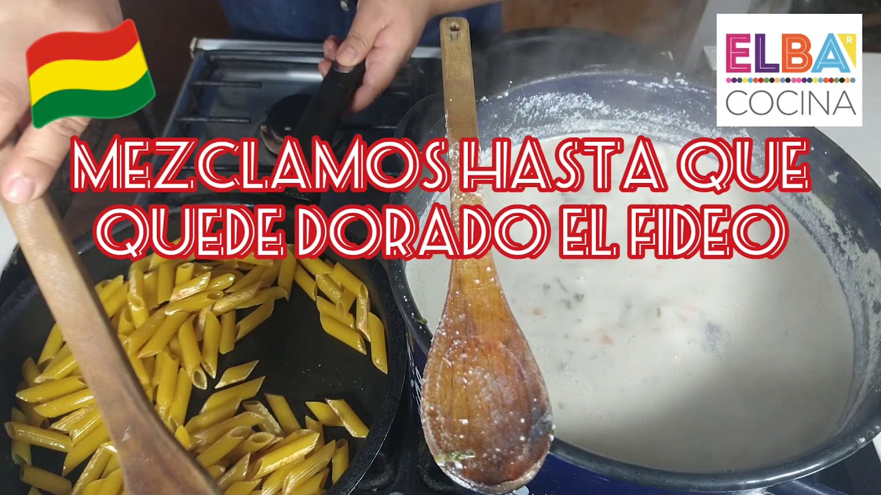 Receta SOPA DE MANI