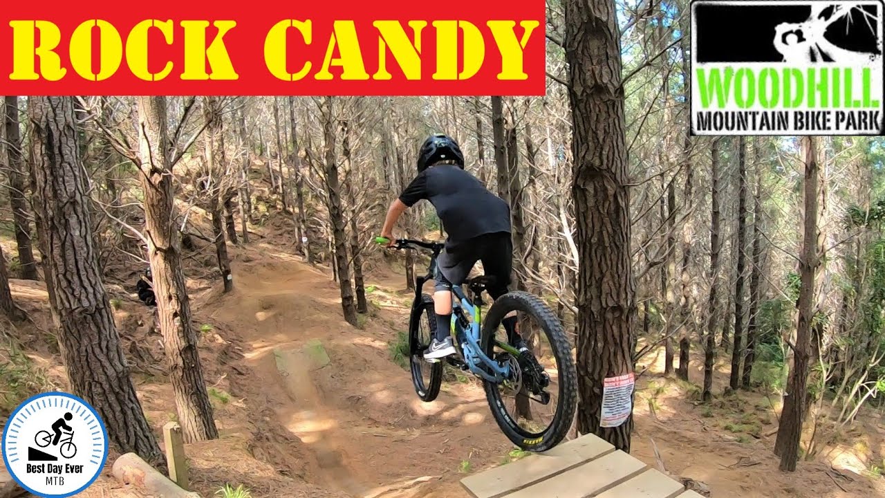 Rock Candy, Woodhill mountain bike park.