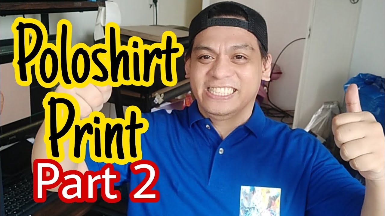 Dark Transfer Paper Polo Shirt Print 2 Extra income T shirt Printing Business SirTon Prints