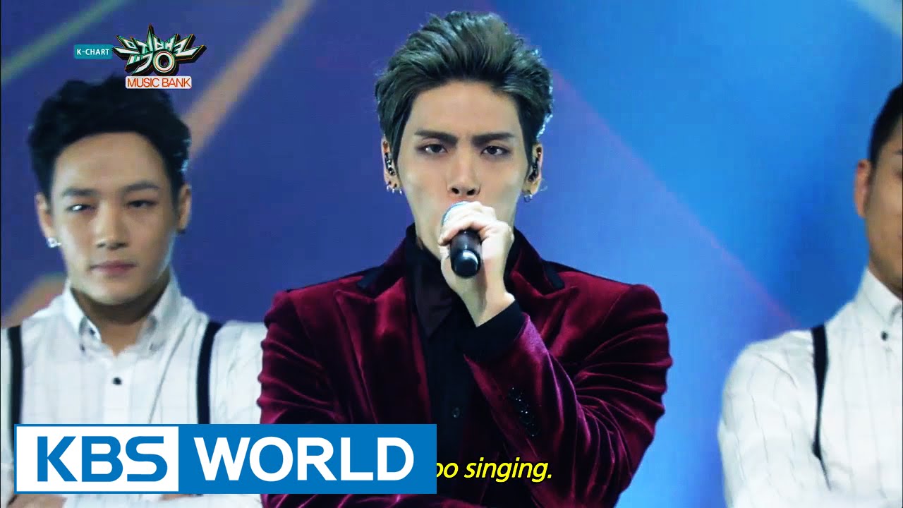 JongHyun (종현) - Deja-Boo (데자-부) / CRAZY (Feat. IRON) [Music Bank Solo Debut / 2015.01.09]