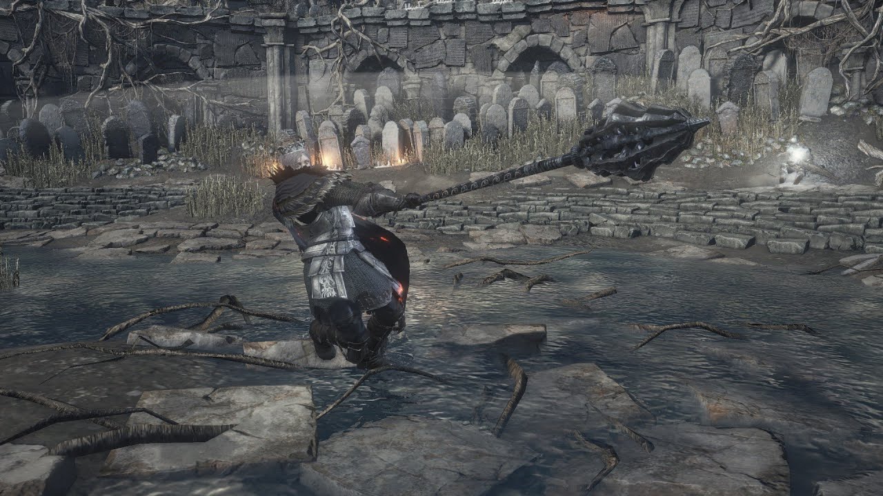 Dark Souls 3 Cinders Mod Weapon Showcase - Great Mace