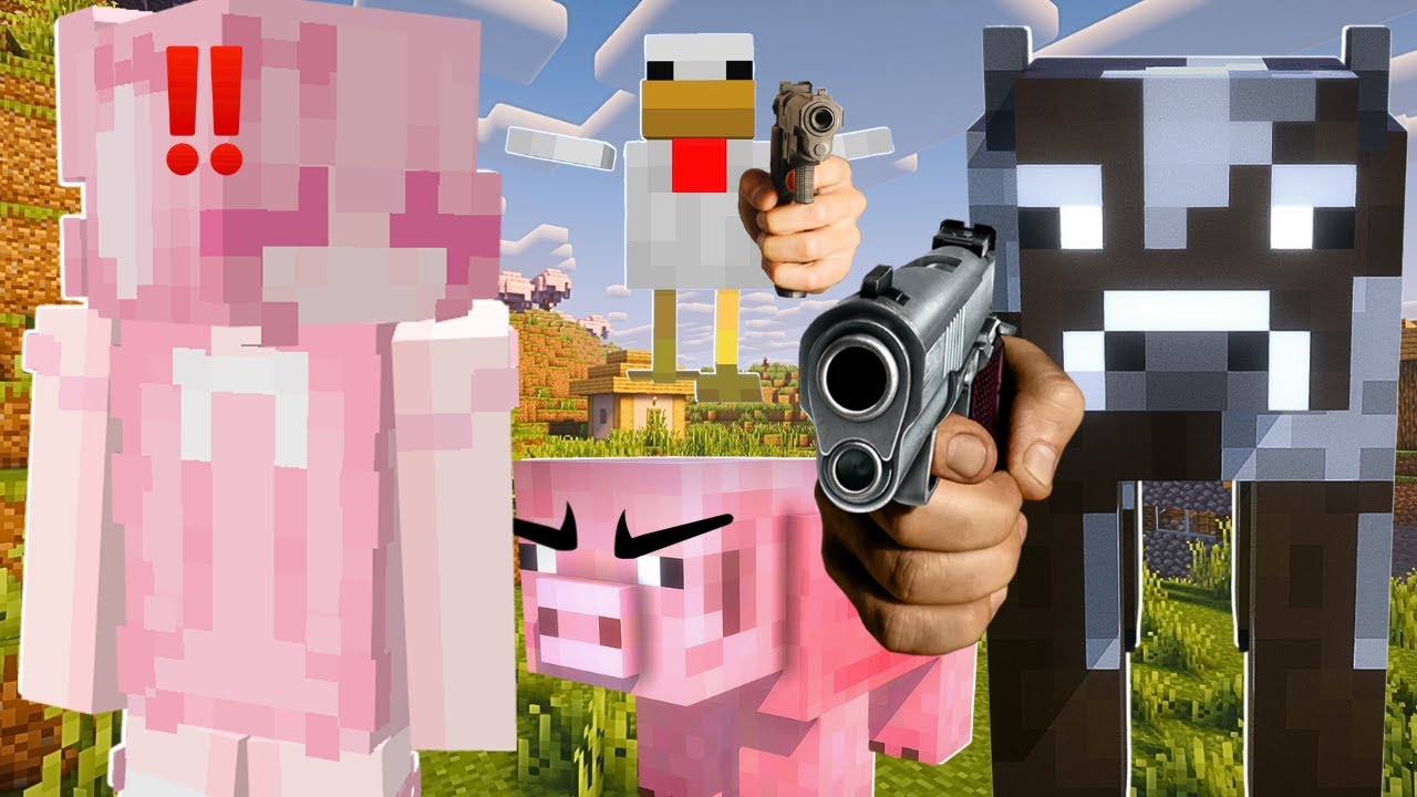 O MOD QUE DEIXA TODOS OS MOBS DO MINECRAFT REVOLTADOS