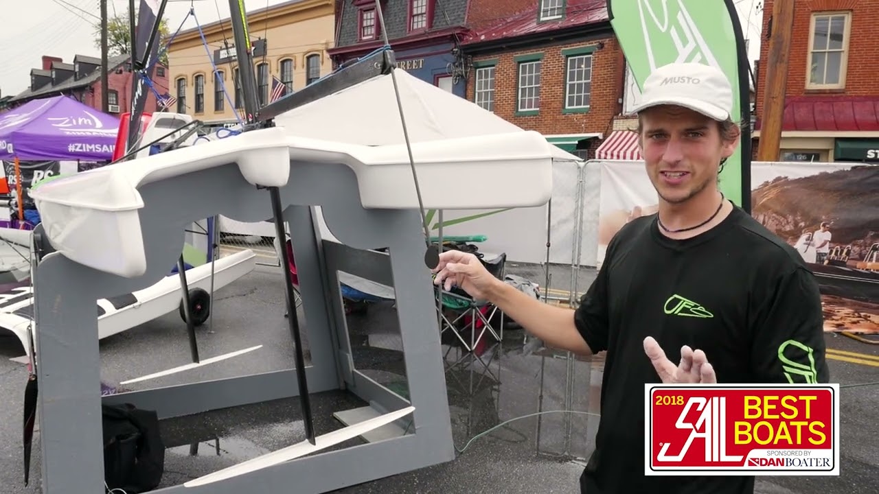 2018 Foiling UFO sailboat review