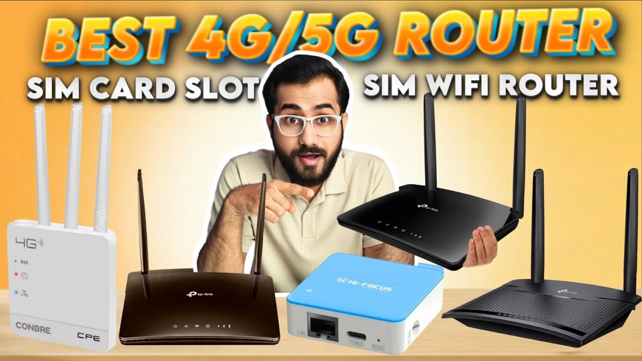 Best SIM Wifi Router in India | Best 4G 5G SIM Router | Wifi Router with SIM Card Slot