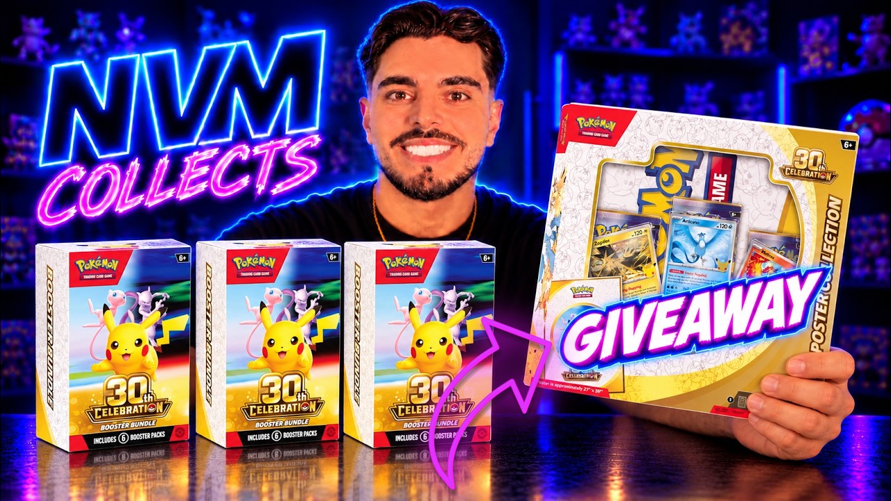 30TH FRIDAY RIPS + GIVEAWAY!  | Pokemon 30th Celebration Rip & Ship