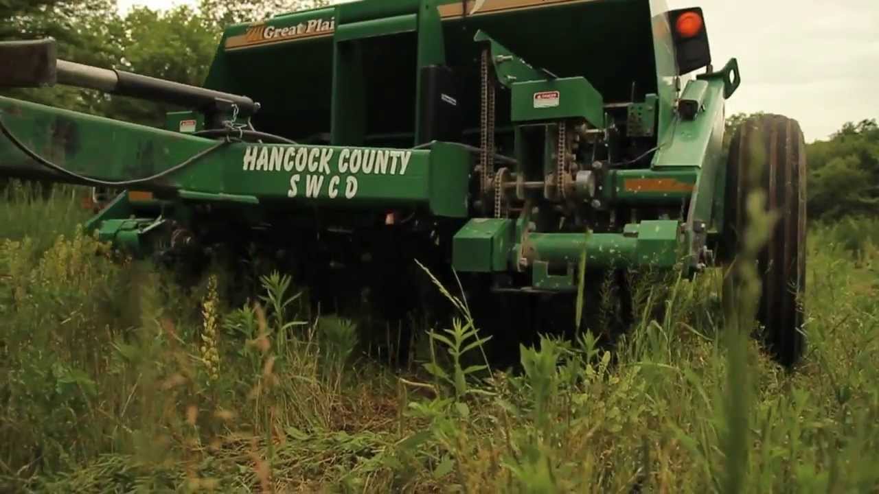Food Plot Planting - Drill Setup