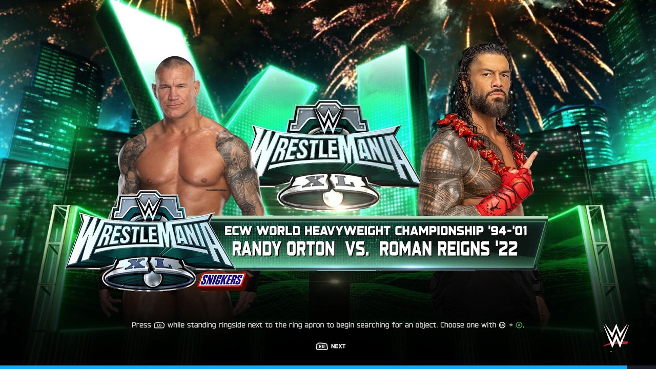 FULL MATCH : Roman Reigns Vs Randy Orton | WWE WrestleMania | #tribalchief #otc