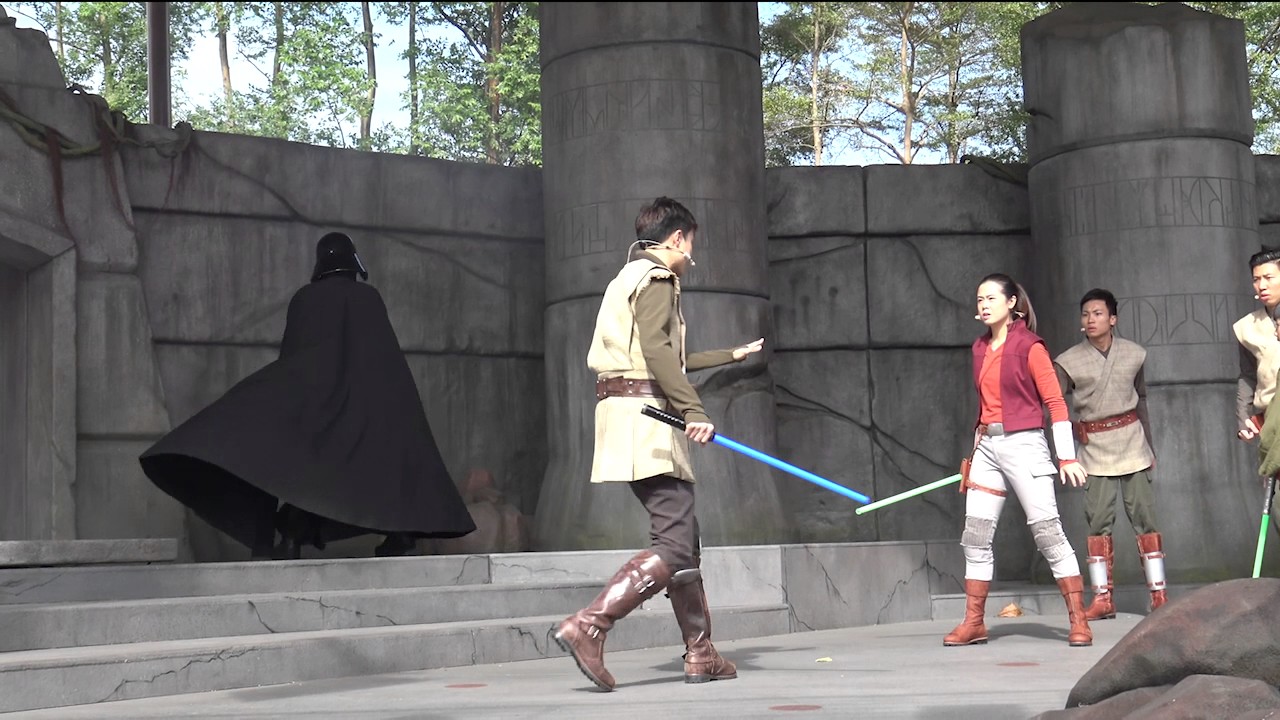 Jedi Training: Trials of the Temple! Hong Kong Disneyland!