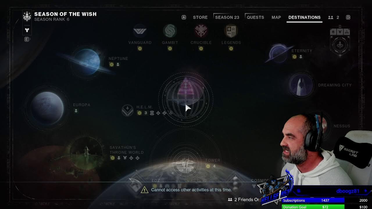 Destiny 2 - Coming back to check out the new season!