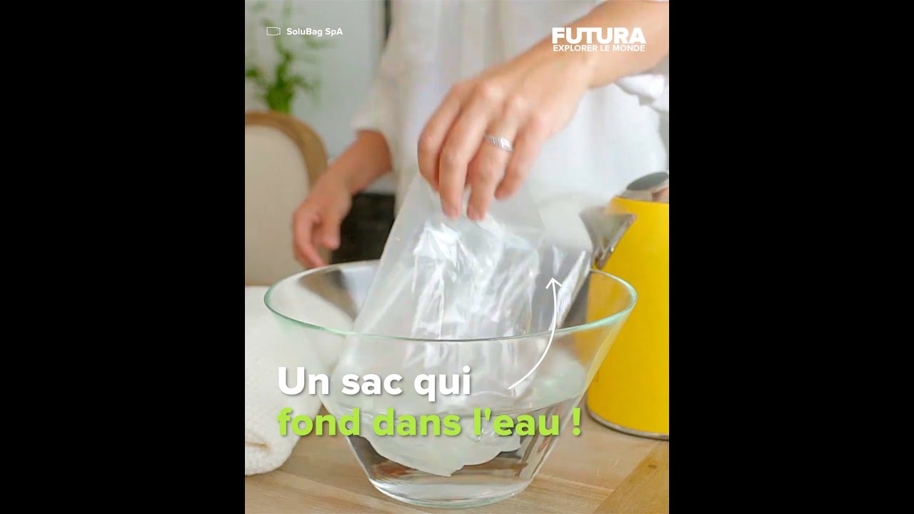 SoluBag, le sac hydrosoluble | Futura