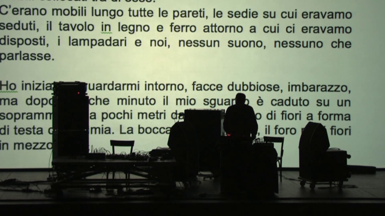 Nicola Ratti live at Forma Free Music Impulse Festival #9 - Udine Italy 3-11-2018