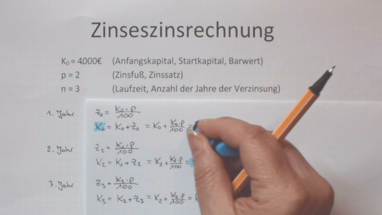 Zinseszinsrechnung