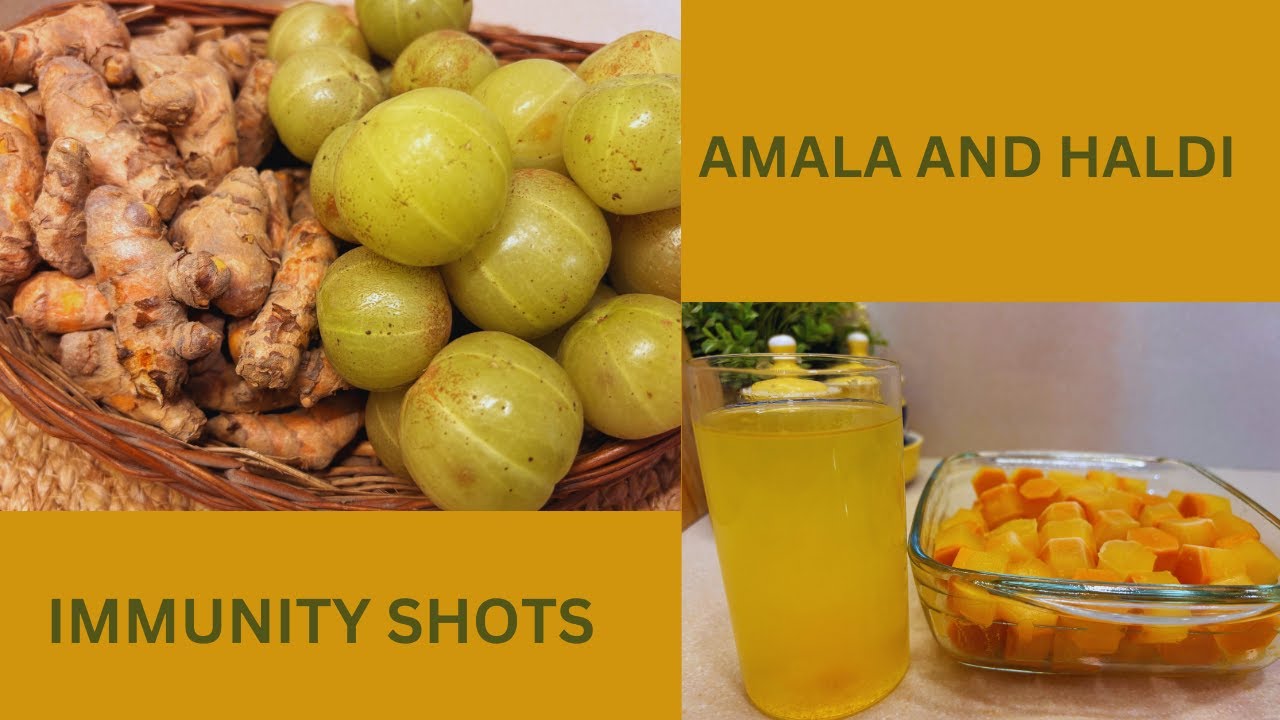 आँवला हल्दी जूस | 5-Minute Amla Haldi Immunity Juice Recipe #amla #haldi #immunitybooster