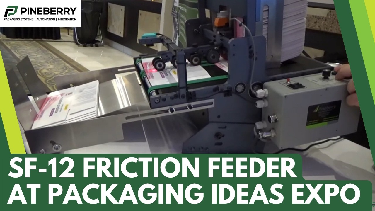 SF 12 Friction Feeder at Canadian Packaging's Top 50 Packaging Ideas Expo