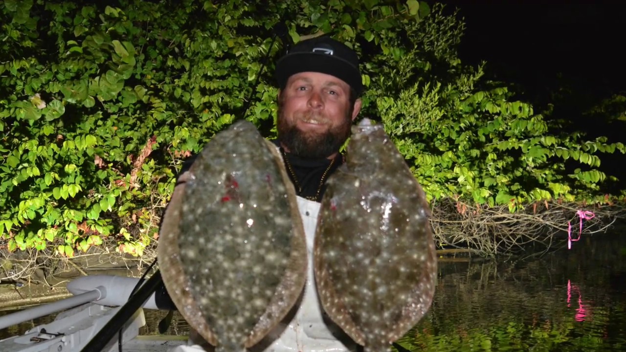 Flounder Gigging in  Jupiter Florida