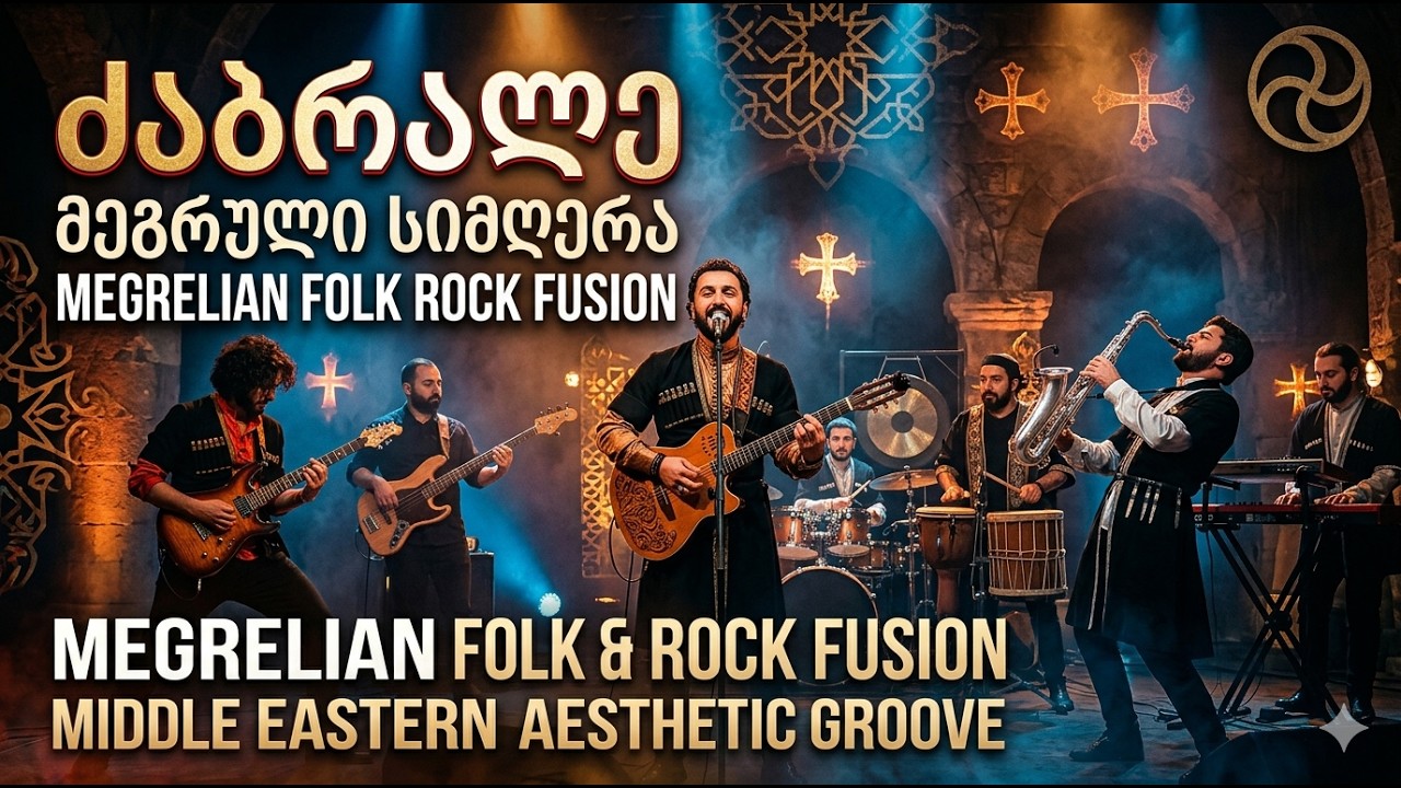 #ძაბრალე - Dzabrale - Megrelian Folk Rock Fusion (Middle Eastern Aesthetic Groove)