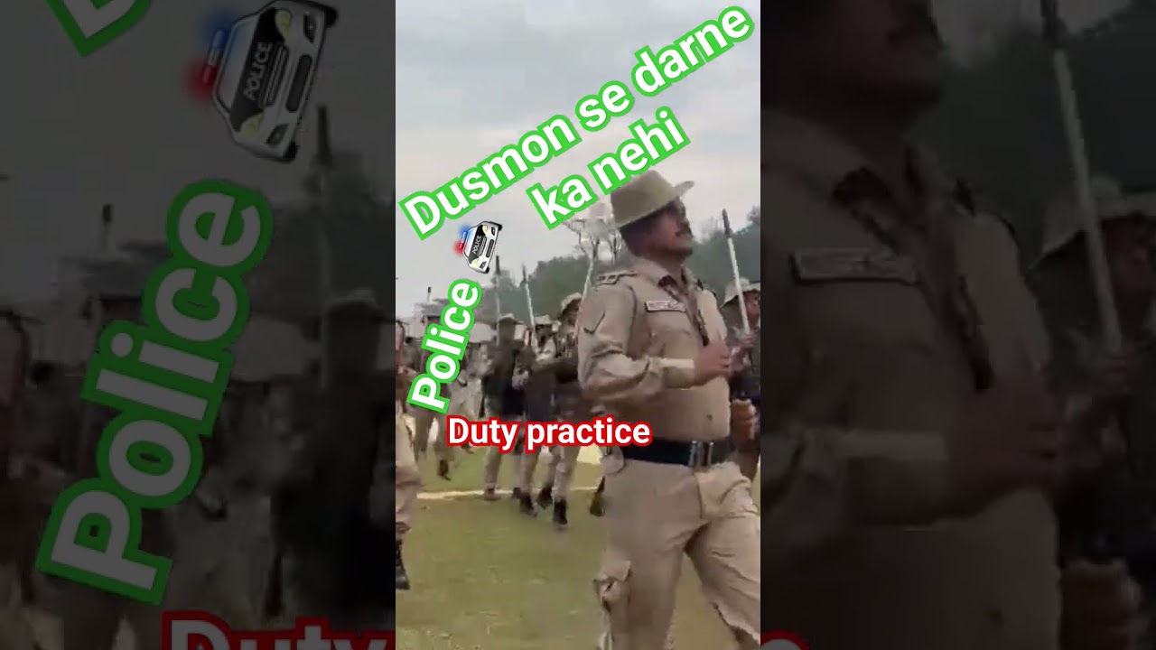 Police lathi charge keyse karta he 