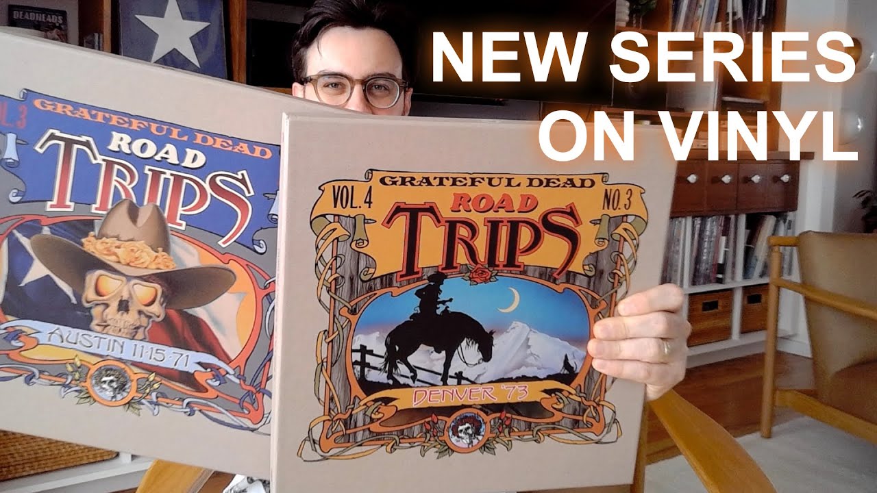 UNBOXING New Road Trips Vinyl from Grateful Dead - Austin 1971 & Denver 1973