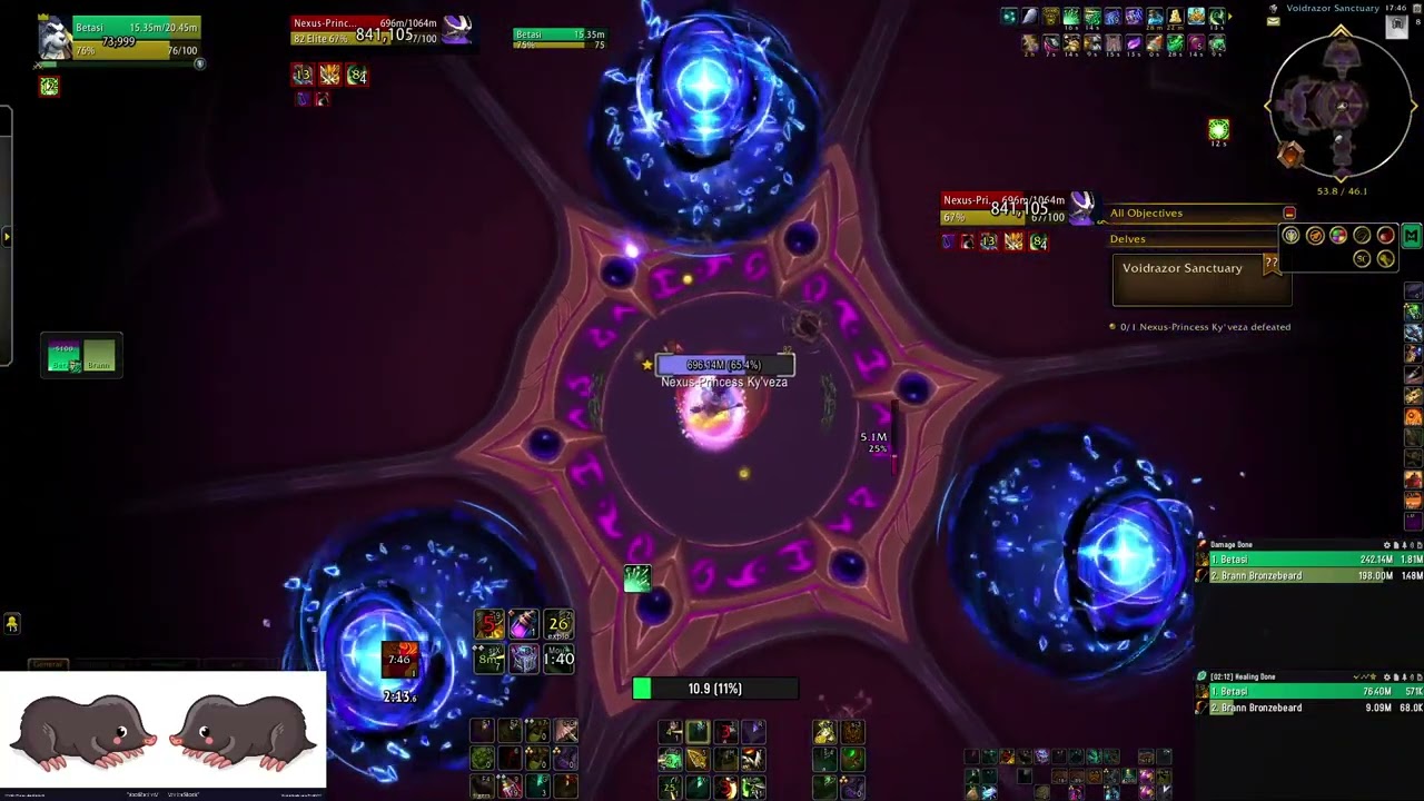 Brewmaster vs Nexus-Princess Ky'veza ??