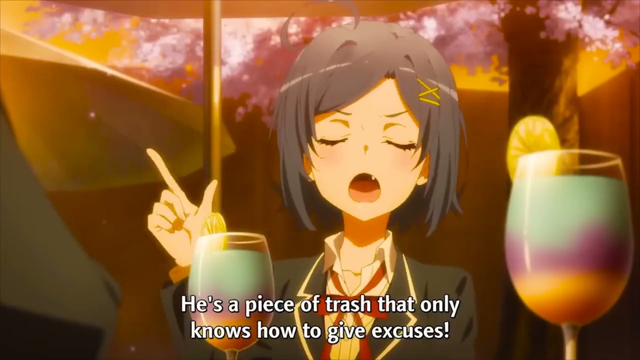 (Oregairu OVA 3) Yukino and Hachiman debut day with her mother