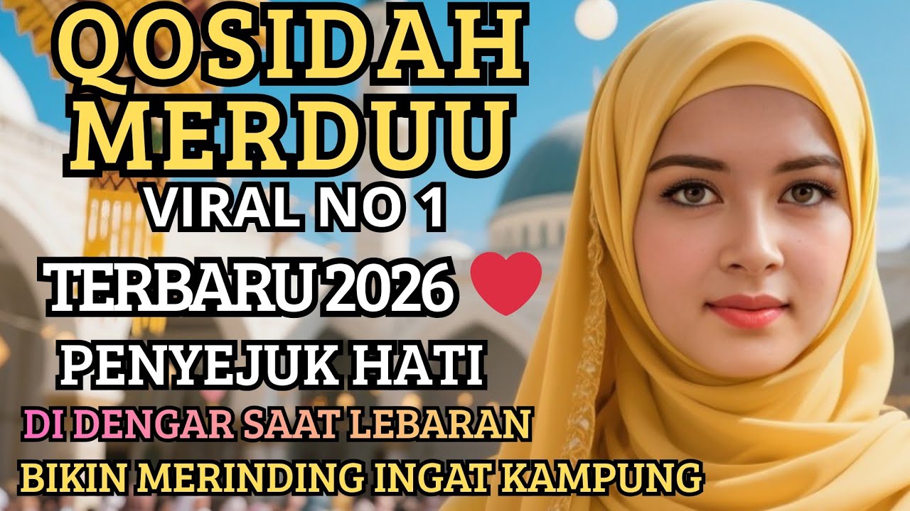 KOLEKSI TERMAHALL Q4SID4H MERDUU ✨️ MUSIK RELIGI PENUH MAKNA & ARTI❤️ ADEM DI DENGAR SAAT LEBARAAN