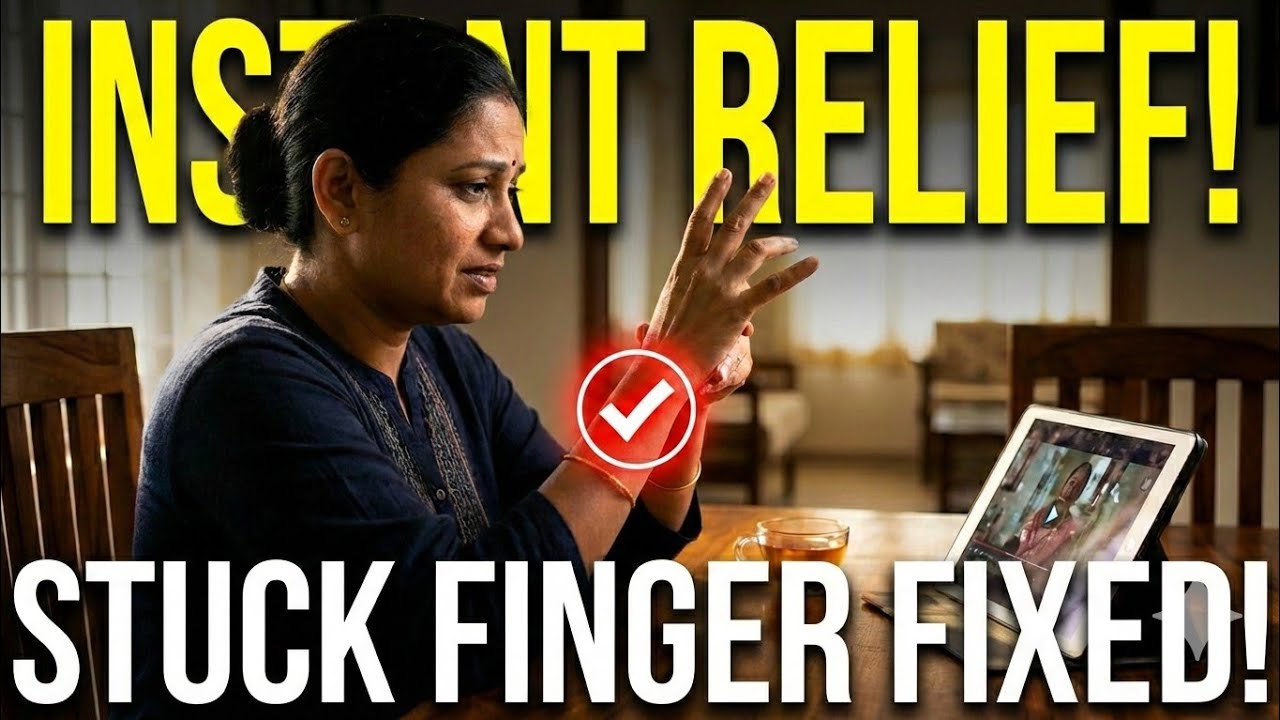 finger not opening smoothly  Adak physiotherapy centre