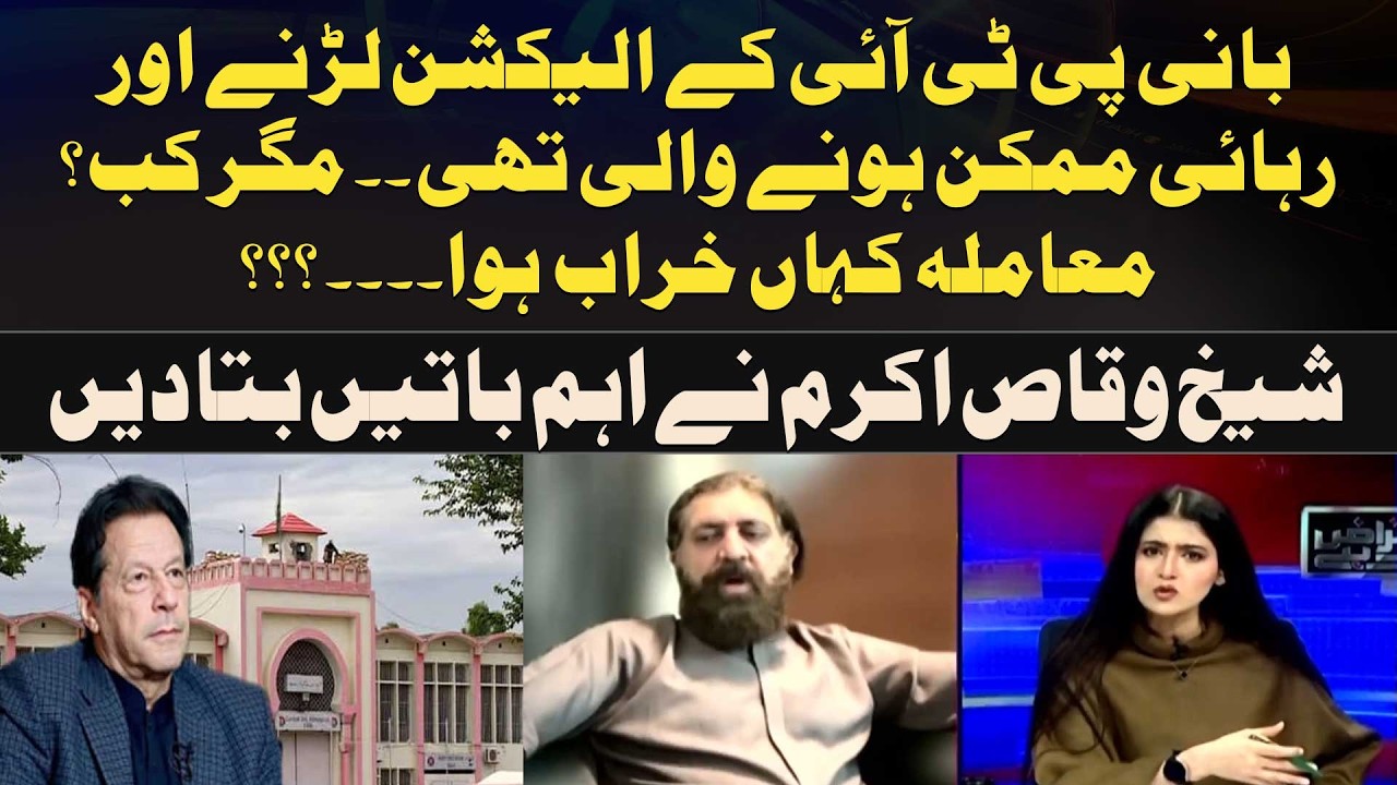 founder of PTI was going to contest elections and be released. But when?