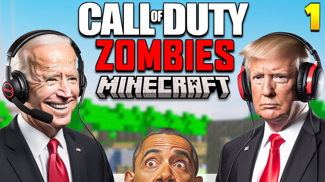Президенты США играют в мод Call of Duty ZOMBIES