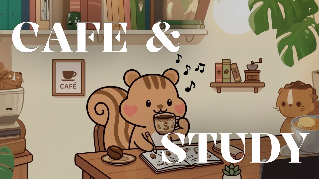 Cafe & Study Playlist ☕ 카공 n년차 다람이가 공부할 때 듣는 그루브 넘치는 팝 플레이리스트 | Cafe Background Music
