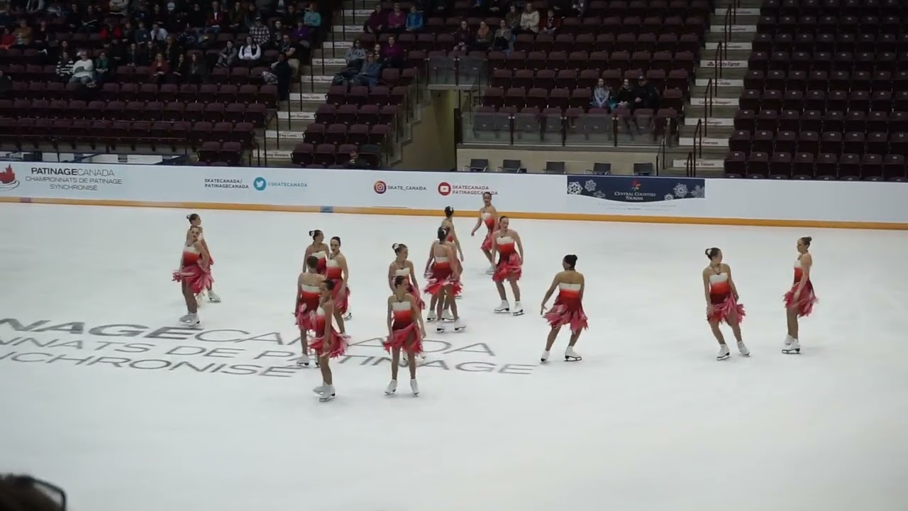 NEXXICE Skate 1 - Novice - 2018 Canadian National Synchronized Skating Championships