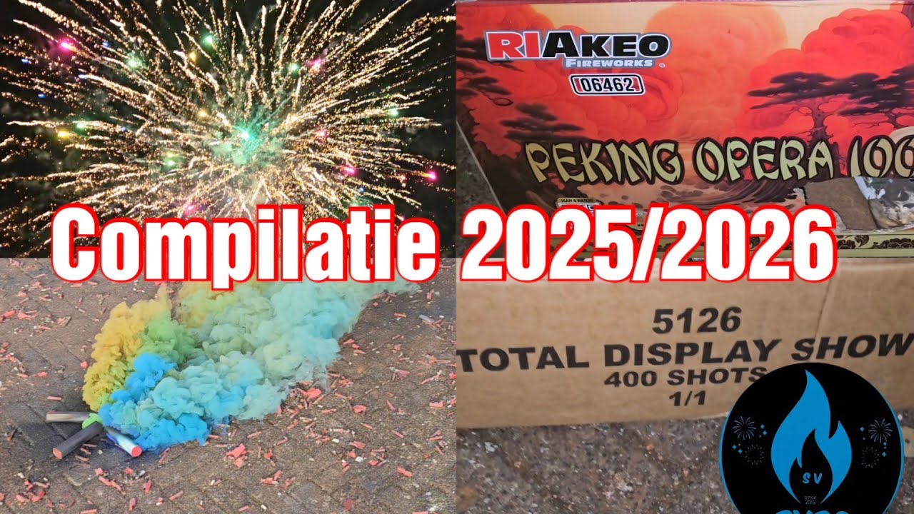 Vuurwerk Compilatie 2025/2026 | OUD EN NIEUW