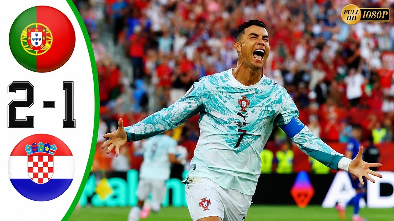 Portugal vs Croatia Highlights Today | 2-1 | Ronaldo Magic | Full Match Highlights