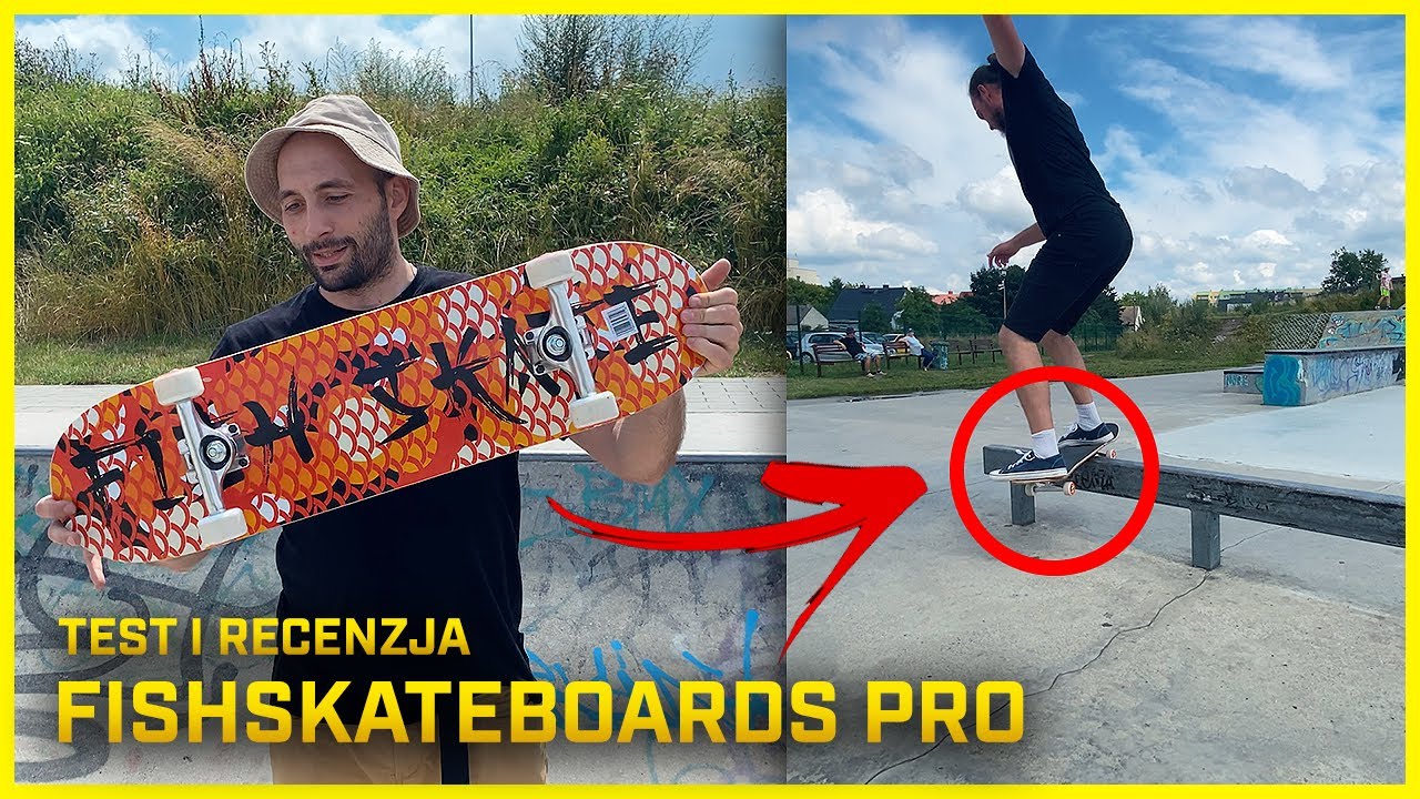 Test i recenzja NOWEJ DESKOROLKI KOMPLETNEJ FISHSKATEBOARDS PRO | Czy jest najlepsza na start?