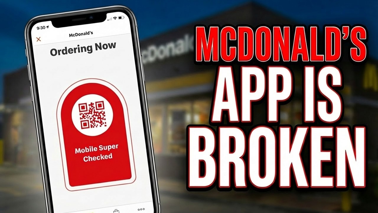 The McDonald's App Has No Excuse For Being This Bad