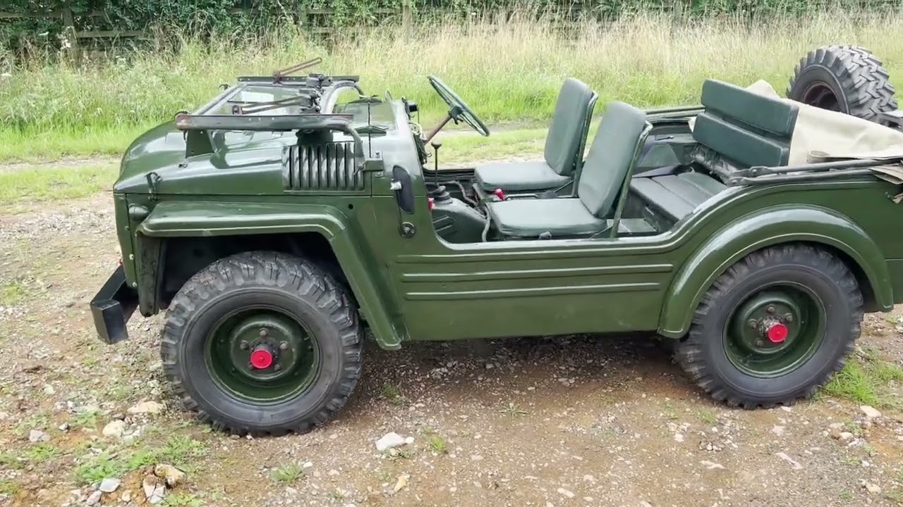 1953 Austin Champ for sale starting, idling, walkaround