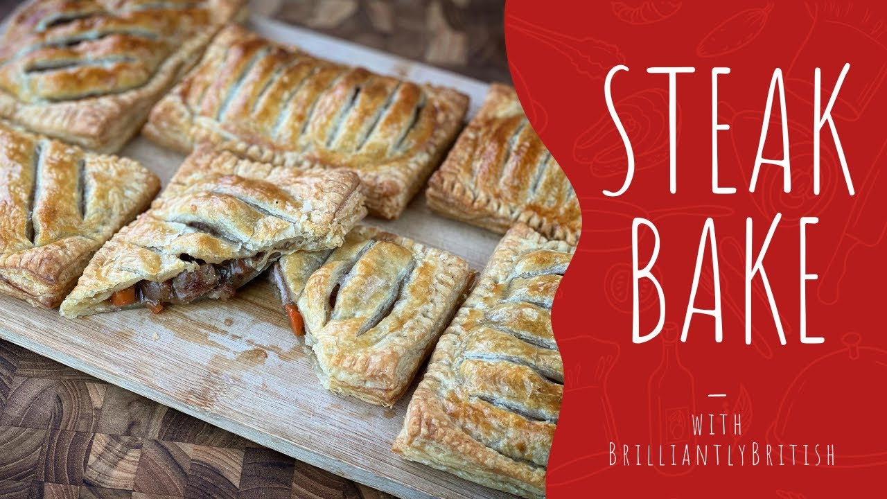 Ep.154 Greggs Steak Bake - How To Make Rich Steak & Vegetable parcels