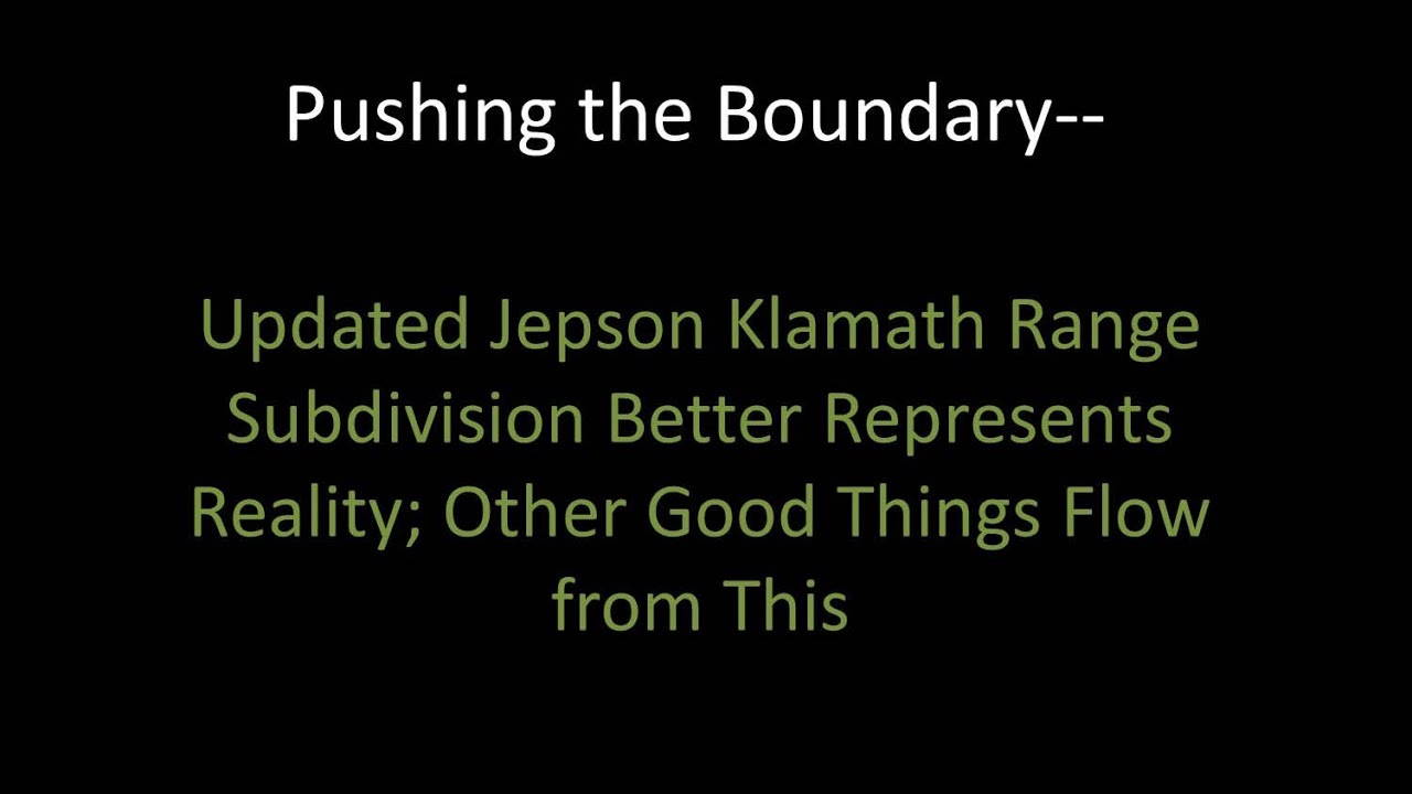 Pushing the boundary