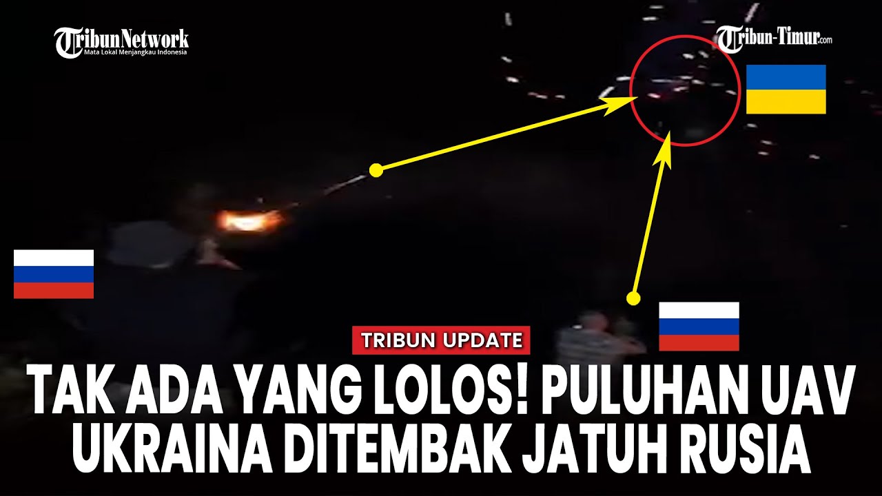 [FULL] Detik-detik Pasukan Rusia Sever-V Tembak Jatuh Puluhan Drone Kamikaze Ukraina 'Lutiy'