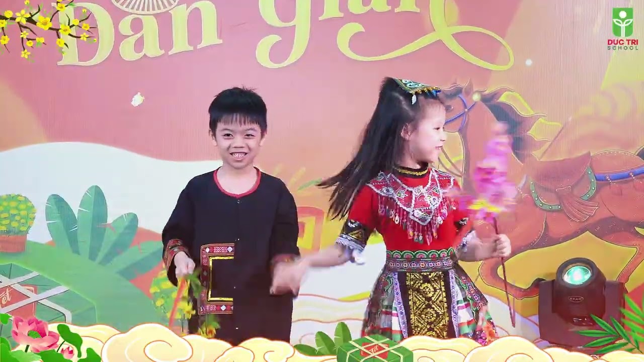 TRÌNH DIỄN THỜI TRANG DÂN TỘC LỚP 1/2 VÀ LỚP 1/4  | TRƯỜNG ĐỨC TRÍ ĐÀ NẴNG