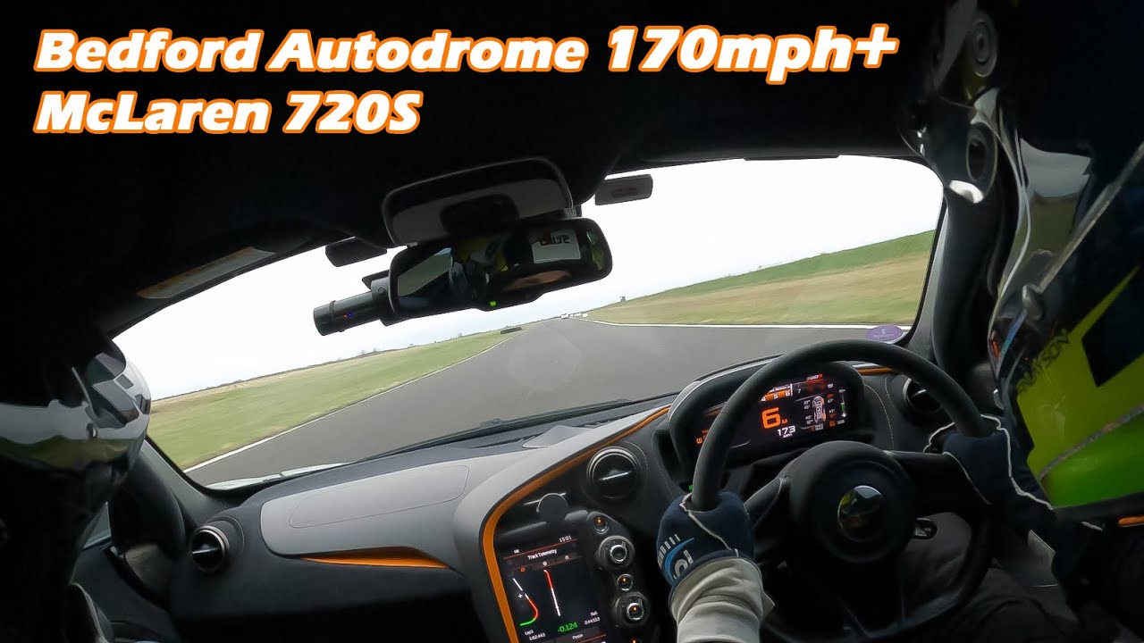 Bedford Autodrome GT - McLaren 720S - 170mph+