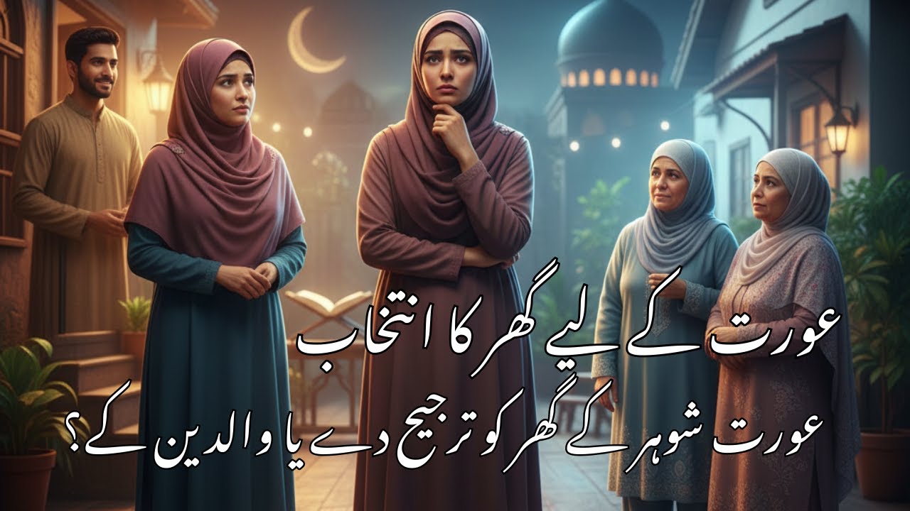 Aurat ki Asal Zimadari | Aurat Shohar ke ghr ko Tarjeeh de ya Waldein ke ghr ko?