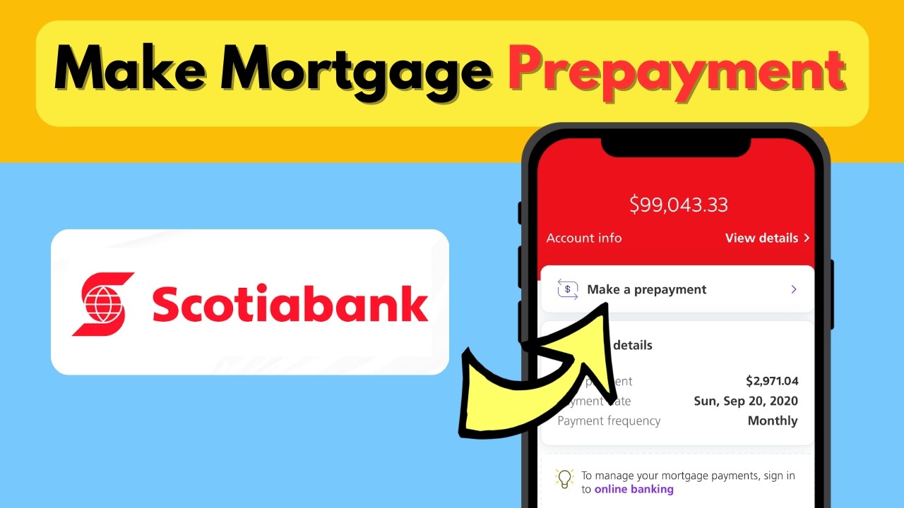 Make Mortgage Prepayment Scotiabank | Scotiabank Mortgage Prepayment | Pay Off Scotiabank Loan Early