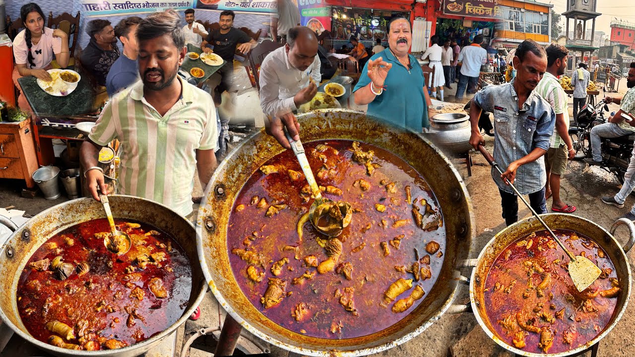 65 साल पुराने होटल में 30 Minute में तैयार Mutton खानें लोग गुजरात गोरखपुर दिल्ली मुंबई नेपाल से आते